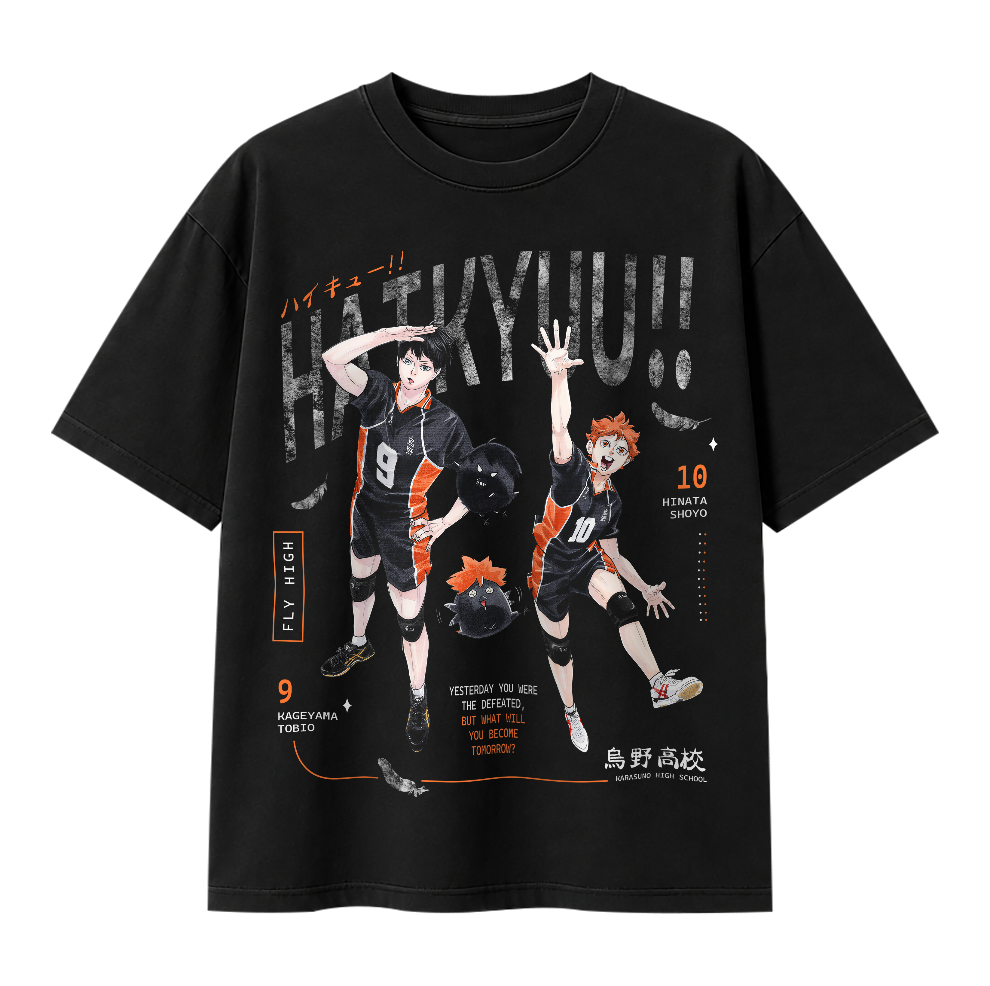 Polera Haikyuu!! - Hinata & Kageyama